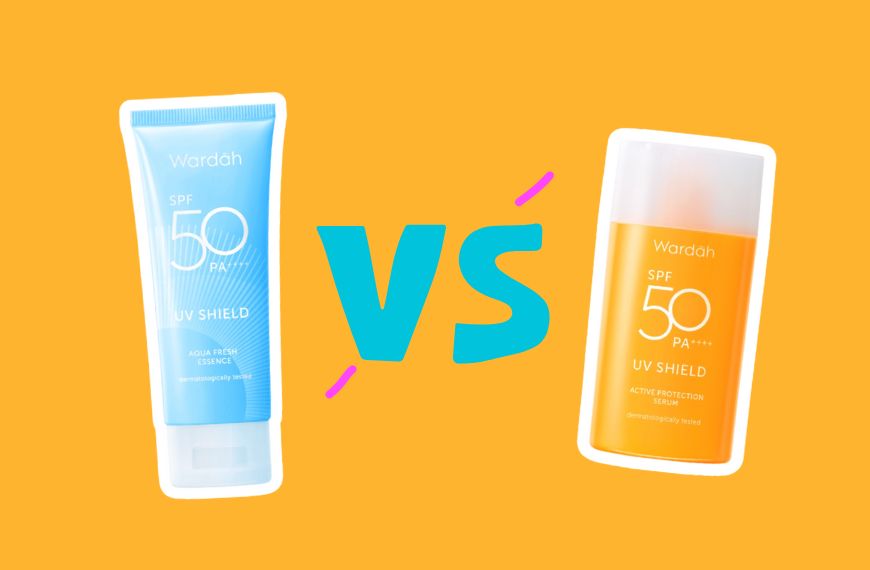 Perbedaan Sunscreen Wardah Biru dan Orange