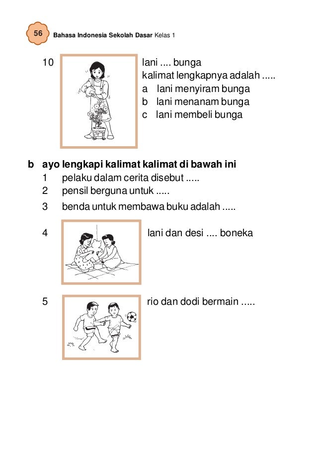 10 Rahasia Menguasai Contoh Soal Bahasa Indonesia Kelas 1 Tema 3 Agar Anak Cepat Pintar