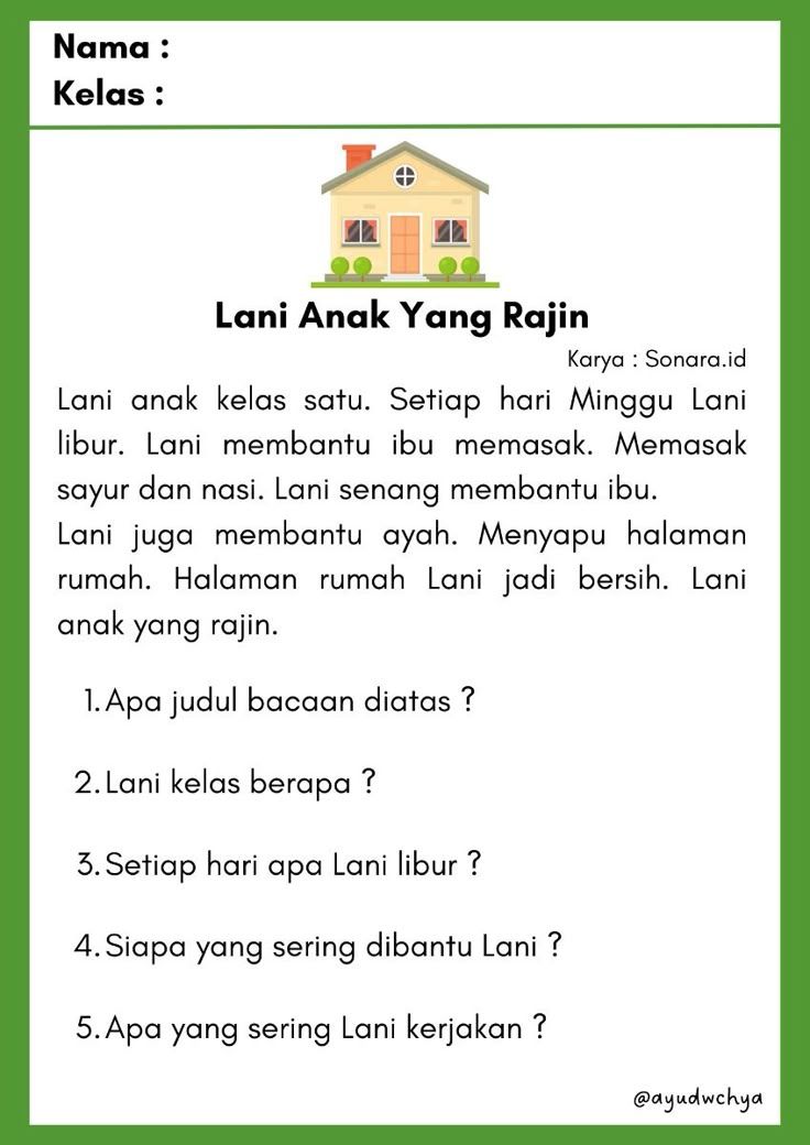 Cerita Pendek Untuk Belajar Membaca - Yuk Kita Belajar 67E Belajar Cerita Pendek Untuk Belajar Membaca - Yuk Kita Belajar 67E Belajar