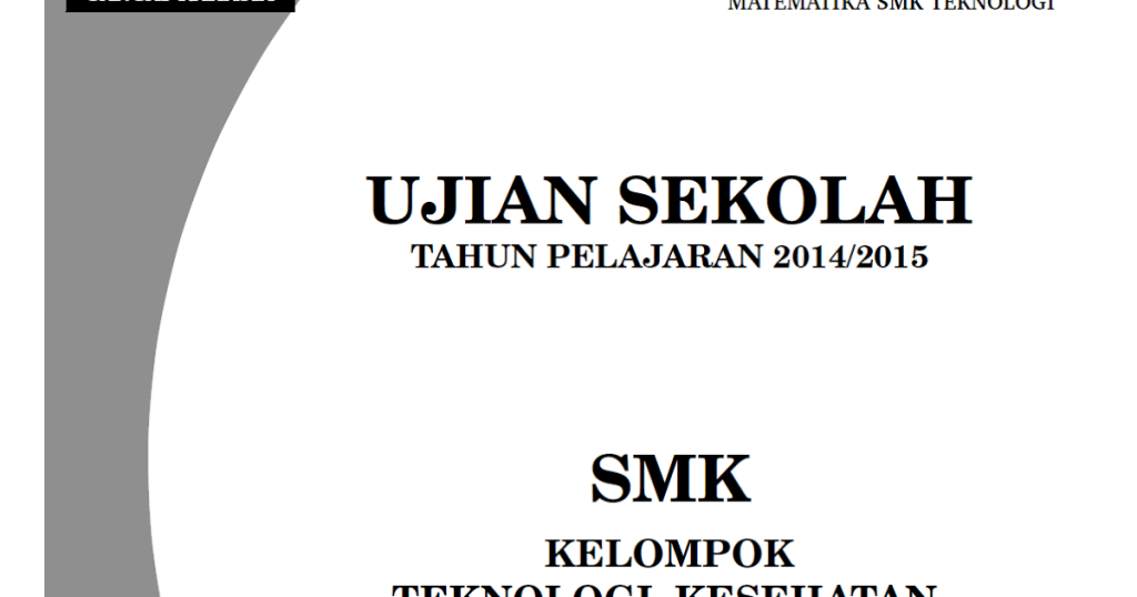 7 Template Cover Ujian Sekolah Word Siap Edit Ternyata Bikin Nilai Auto Naik