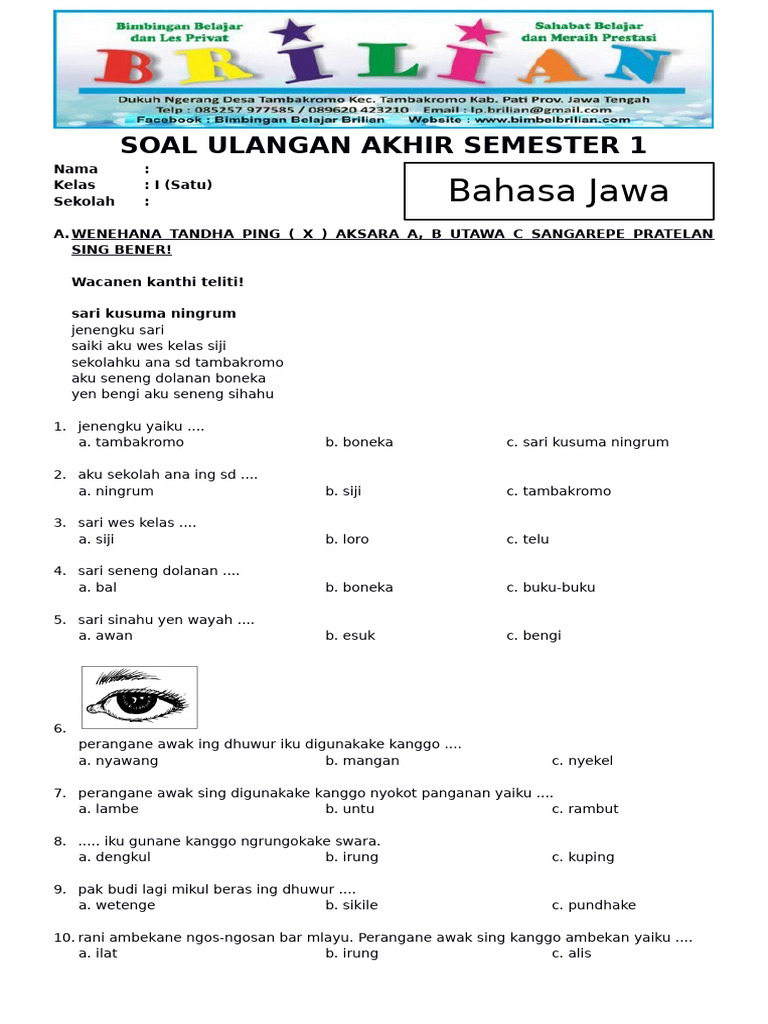 Akhirnya Tersedia Download Soal UKK SD Kelas 1 2 3 4 5 Lengkap dan Gratis di Sini
