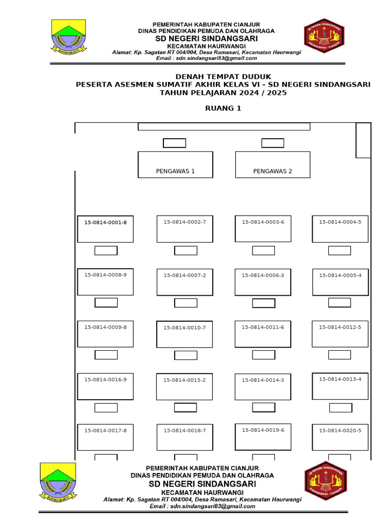 7 Cara Membuat Denah Ujian Sekolah Word yang Rapi dan Ternyata Bikin Pengawas Nyaman