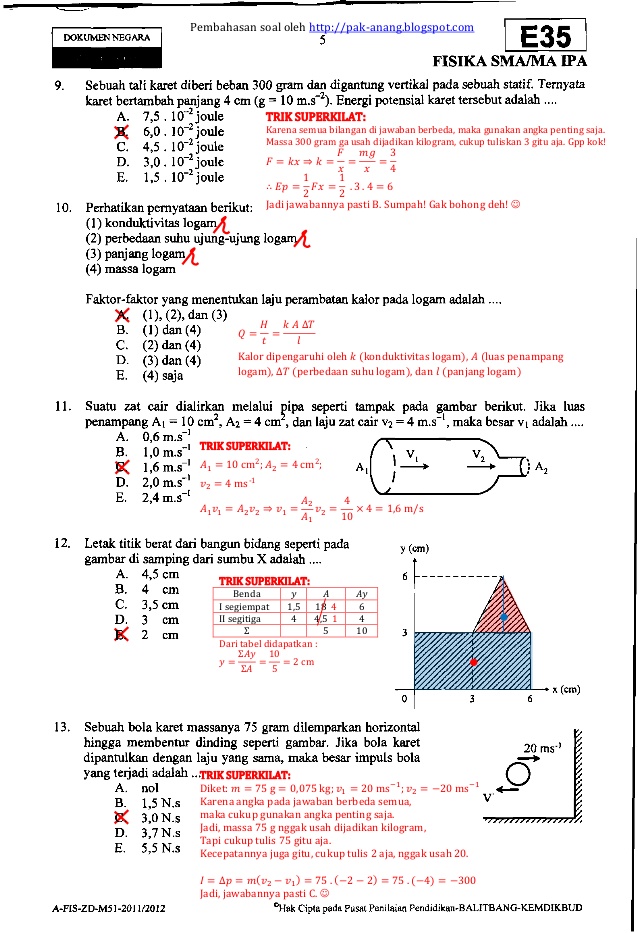 50 Soal Fisika Kelas 11 Semester 2 Dan Pembahasannya - Soal Jawaban 50 Soal Fisika Kelas 11 Semester 2 Dan Pembahasannya - Soal Jawaban