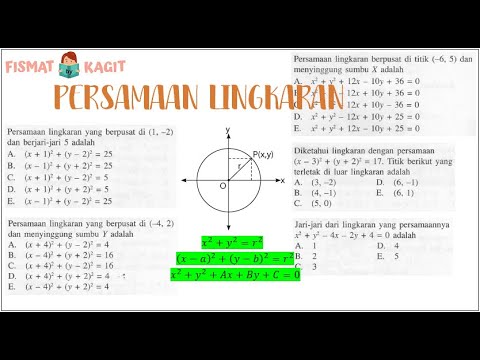 Wajib Tahu 7 Contoh Soal Persamaan Lingkaran Kelas 11 Semester 2 yang Sering Muncul di Ujian