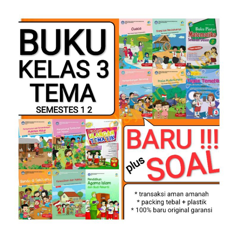 kumpulan materi dan soal tematik kelas 3 sd kurikulum 2013 40 Soal PTS PKN 2026 Rahasia